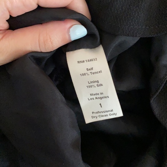 Stone cold fox / Black Love wrap jumpsuit ruffle Jumper Romper XS / S - Picture 9 of 10